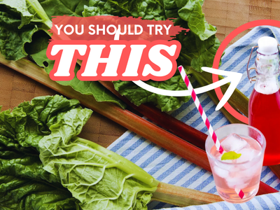 Why you should never throw away rhubarb leaves